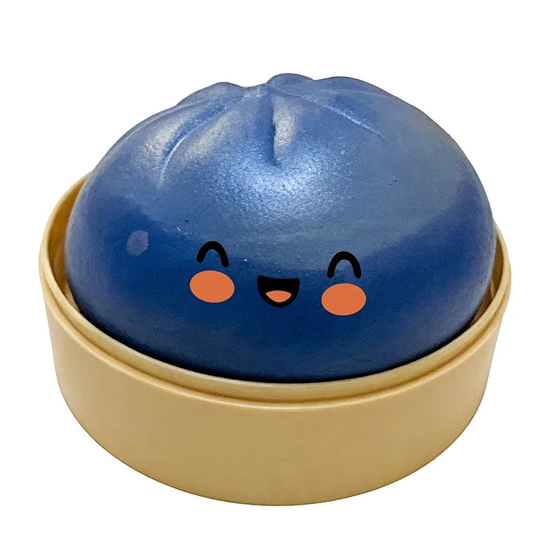 Simulation Flash Dumpling Pressure Ball Slow Rebound Soft Pinch Decompression Baozi  modeling stress relief toy birthday Gifts