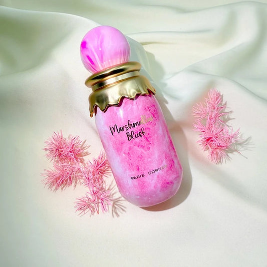 100ml Unisex Perfume Sweet Marshmallow Fruity Scent with Warm Musk Candy Notes for Girls Daily Wear Long Lasting Fragrance