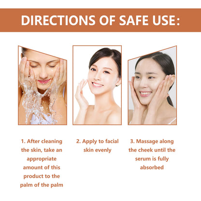 EELHOE removes large pores, shrinks the essence, tightens the face, hyaluronic acid, reduces fine lines, moisturizes and hydrate