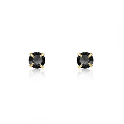 925 Sterling Silver Needle Small Geometry Triangle Crystal Stud Earring for Woman Lovers' Couples Bling Simple Piercing Earrings