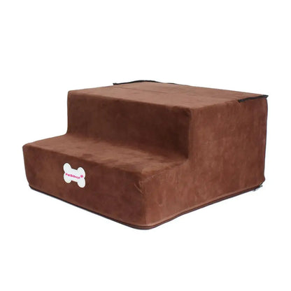 30cm High Detachable Dog Steps Pet Dog Stairs Step Cat Stairs 2 Story Staircase Assembly Removable Wash Stairs Ladder Dog Stairs