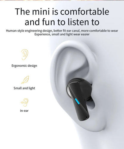 Sony True Wireless Bluetooth Earphones & Headphones In-ear Earplugs Waterproof Fitness Motion Music Hedset Flip Cover Earphone