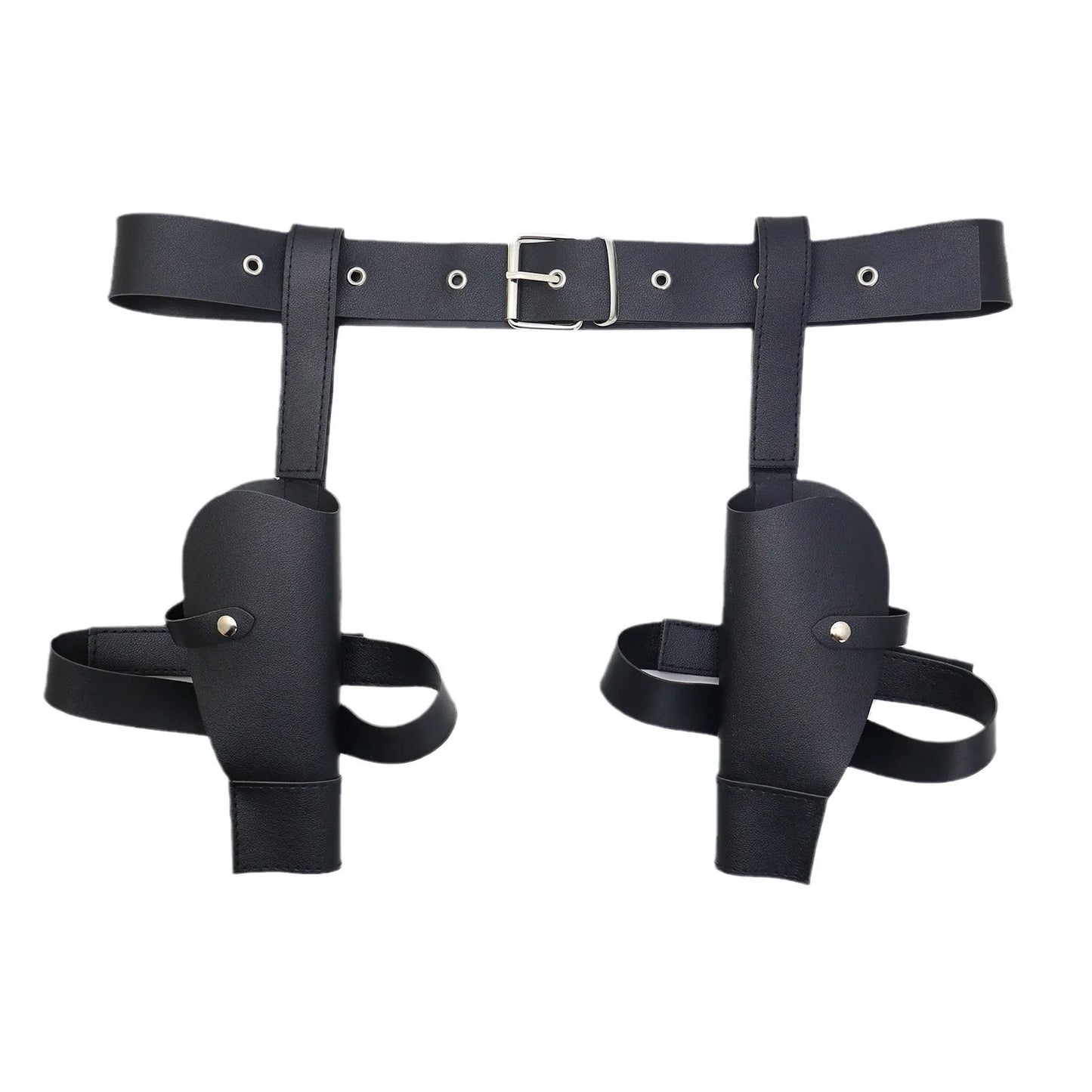 Ancient Tombs Game women Lara Gun Holster Western Denim Belt Cosplay Role-Playing guns holder band belts costumes