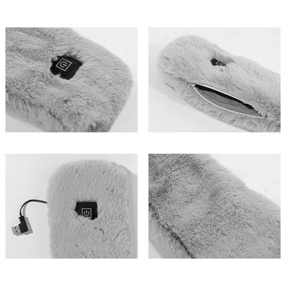 Neck Scarf For Heat Heated Neck Wrap Three Temp Settings Heated Soft Scarf Intelligent Cordless Portable Electric Heating Scarf