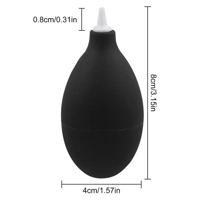 Compressed Air Duster Hand Held Keyboard Blower Strong Wind Oval Air PC Cleaner Accurate Decontamination For Electronic Product