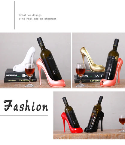 Creative High Heels Wine Rack Ornaments European Wine Rack Home Decoration Ornaments Wine Cabinet Jewelry Wine Rack Crafts