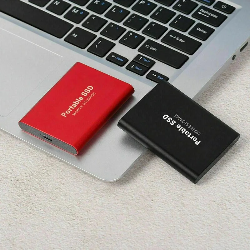 Lenovo 1TB External Hard Disk 2TB High-Speed Hard Drive USB3.1 Type-C Solid State Drive Storage Disks for Laptops/Desktop/Mac