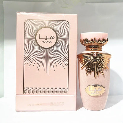 Arabes Perfume Man Woman High Quality HAYA  Eau De Parfum Long Lasting Unisex Smell Pheromone Transmission Dateable Women