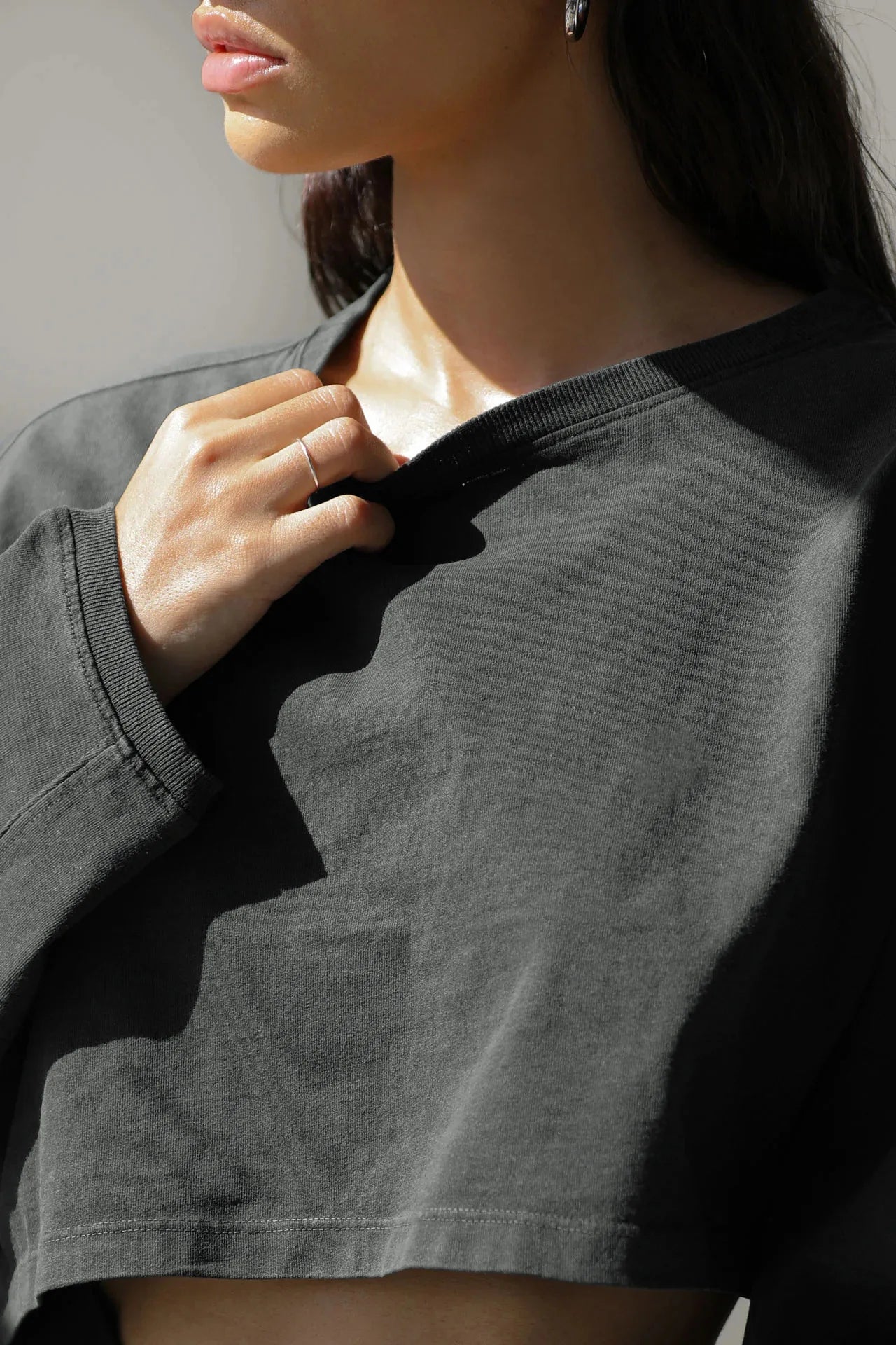 Autumn Winter Women's No Hat Hoodies Fashion O-neck Loose Long Sleeve Pullove Casual Workout Jogger Female Sexy Crop Sweatshirt