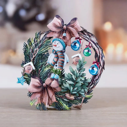 Christmas Characters  craft metal cutting dies mold  strips sheet scrapbook paper craft knife mold blade punch stencils dies