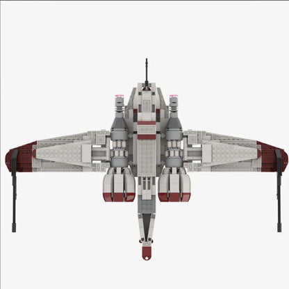 ARC-170 Star fighter Assembled  V-Wing Building Blocks Sets 75402 Compatible With Legoed Particles Suitable For Christmas Gifts
