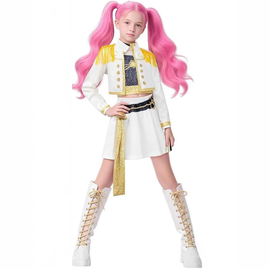 EtherealBe Kids Demon Hunter Cosplay Outfit for Girls
