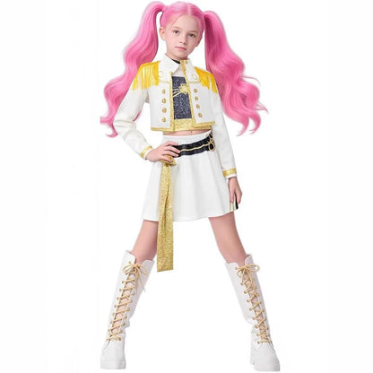 EtherealBe Kids Demon Hunter Cosplay Outfit for Girls