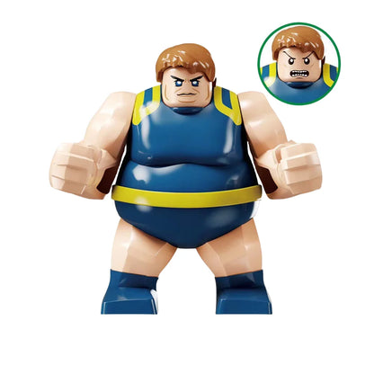 Building Blocks Marvel Transformation Figures Big Goblin Spiderman Iron Man Venom Captain Hawk Deadpool Technic Armor Gift Toys