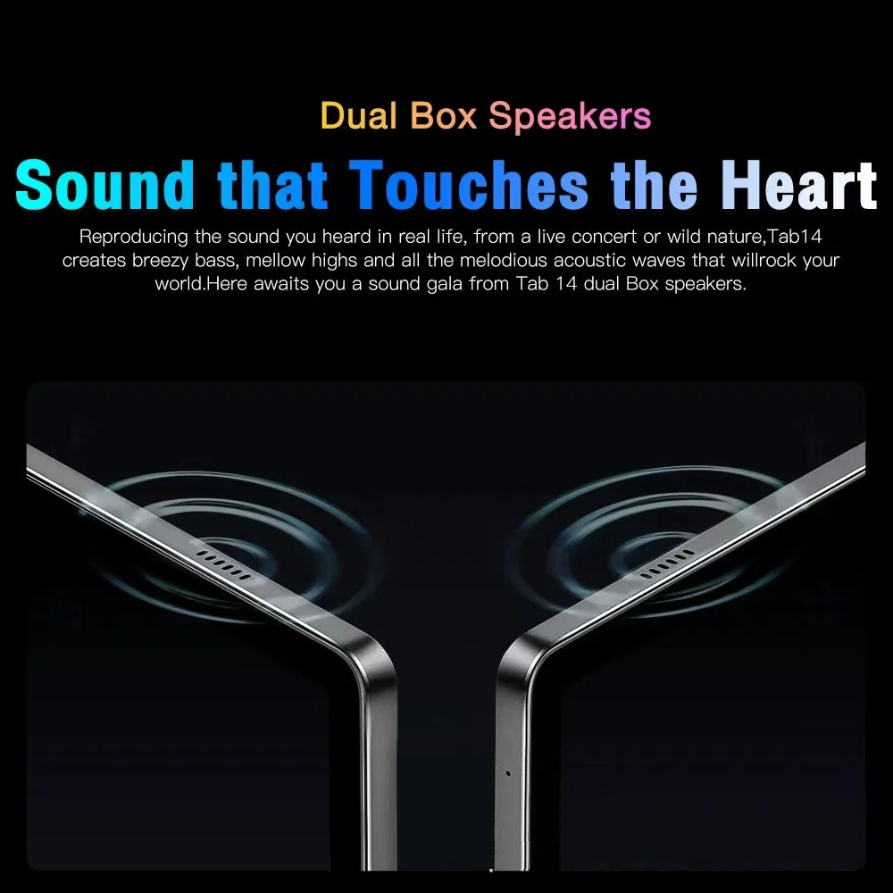 2025 NEW Original iPad PRO MAX 12inch Tablet Android 15 16GB+1TB 20000mAh 5G DualSIM Bluetooth WiFi HD 4K Screen Tablet PC Wifi7