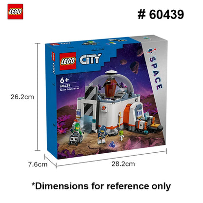 LEGO 60439 Space Science Lab CITY series 560pcs Buiding Blocks Model Kit DIY Toys For Boys Girl Children Gift ages 6+