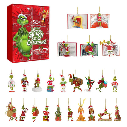 Christmas Advent Calendar 2023, Christmas Countdown Calendar For Kids Adult, 24 Days Of Christmas Advent Calendar, 24PC Cute