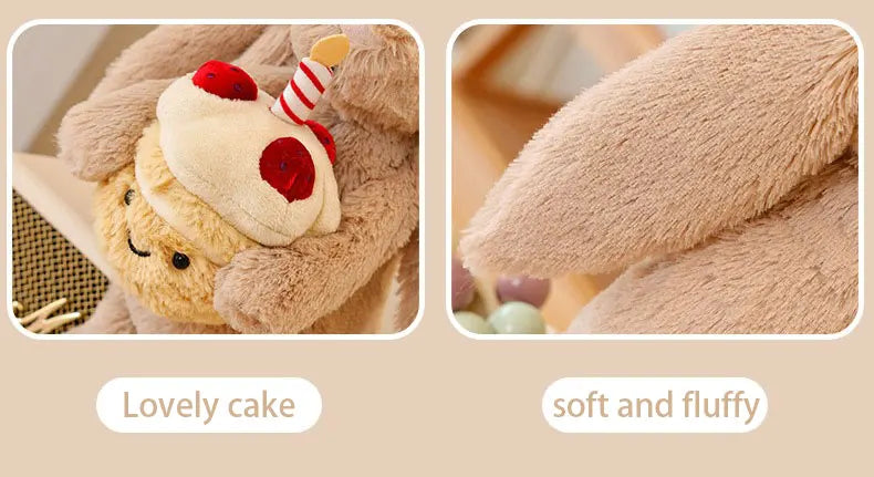 JC's Latest Peach Cake Series Includes Bouquets, Roses Plush Toys, Cartoon Characters, Adorable Children's Birthday Gifts