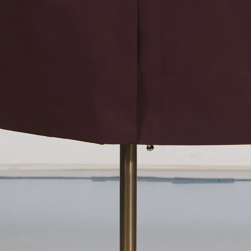EtherealBe simple style long sleeve trench coat in a rich color, showcasing a sleek and modern design