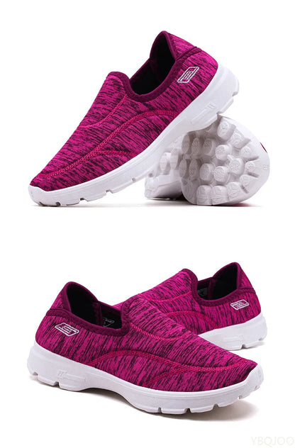 New Women's light Shoes Soft soled Breathable Sneakers Casual middle elderly shoe Couple's Anti slip comfort shoes Zapatos Mujer