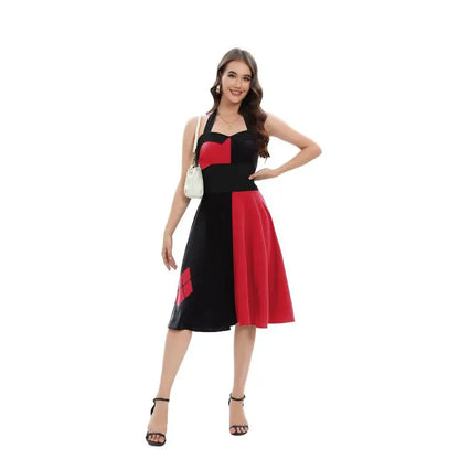 Zawaland Cosplay Costume Clown Women Printing Halloween Dress Up Matching Set Jumpsuits Carnival Party Dress Leggings Bodysuit