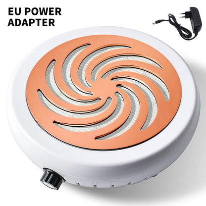 45000 RPM Super Suction Nail Dust Collector Powerful Nails Dust Extractor Nail Art Manicure Fan Vacuum Cleaner And Filter