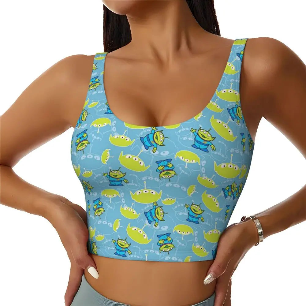 EtherealBe Toy Story Jessie Sports Bra for Women