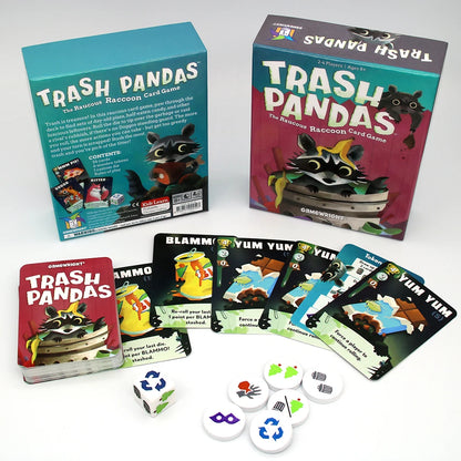 Trash Pandas The Raucous Raccoon Card Game Games for the Infinitely Imaginative Gift Party Game English