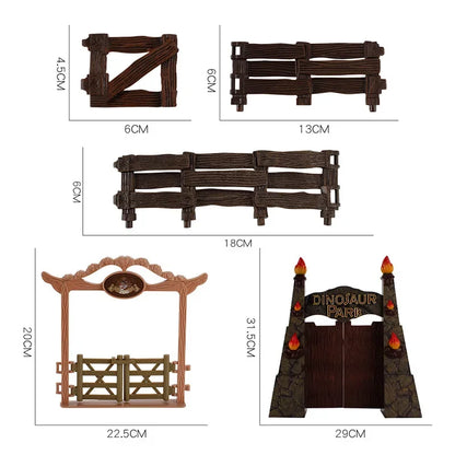 EtherealBe Dinosaur Park Set - dinosaur playset for kids