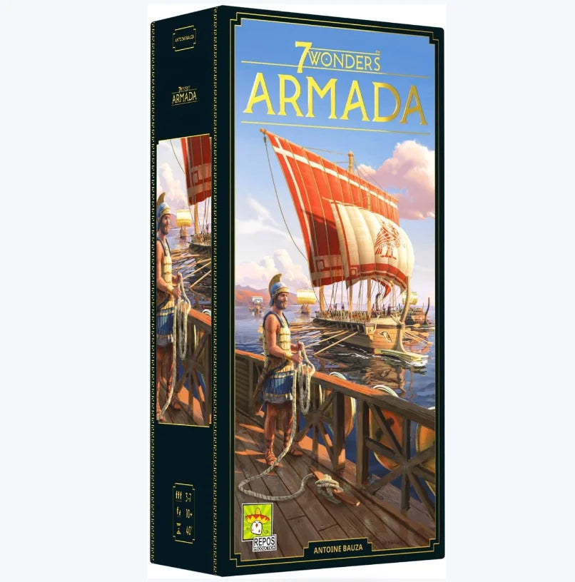 7 Wonders Leaders Board Game Expansion (New Version) | Family Board Game | Adult Civilization Board Game | Game Night Strategy B