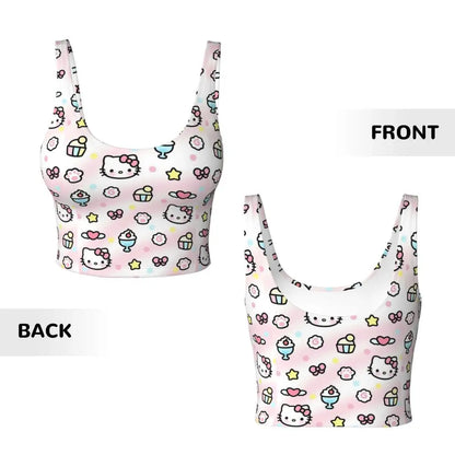EtherealBe Hello Kitty Sports Bra for Women