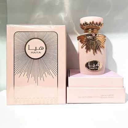 Arabes Perfume Man Woman High Quality HAYA  Eau De Parfum Long Lasting Unisex Smell Pheromone Transmission Dateable Women