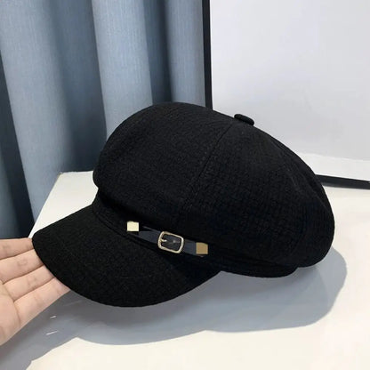 Fashion Designer Winter Women Berets Female Retro Berets Caps for women Hats Bonnets Hats for Women Octagonal Newsboy Hat