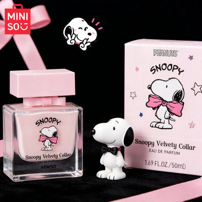 MINISO & SNOOPY Women Perfume Original Luxury Floral Fragrance For Woman Spray 50ML Girl Birthday Present Children Gift