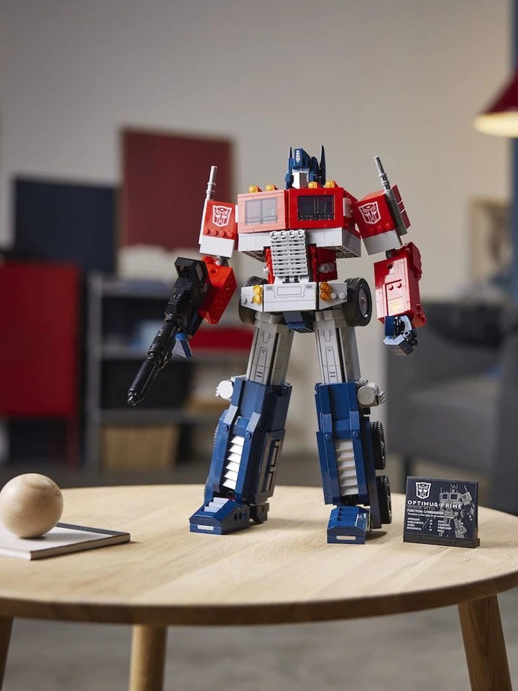 LEGO 10302 Creative Multifunctional Series Transformers Optimus Prime Assembled Building Blocks Toy Children's Day Gift