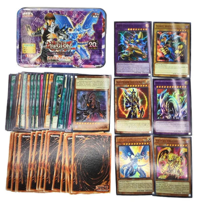 Yu Gi Oh Cards EGYPTIAN GOD PACK Card Deck English TCG Holographic Golden White Dragon Duel Game Collection Card with Tin Box
