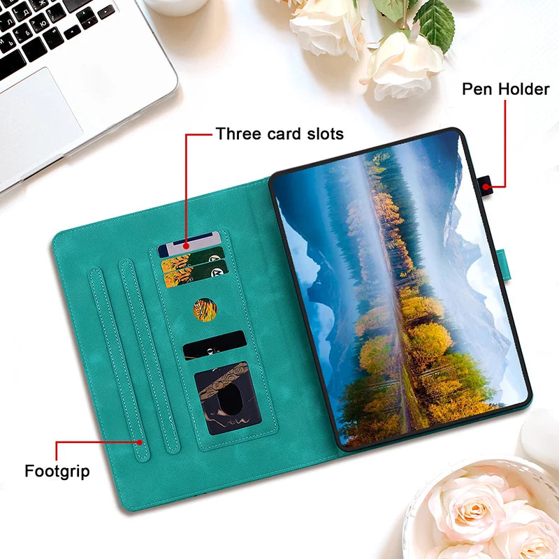 Leather Case For Lenovo Tab K11 Plus xiaoxin PLUS 11.45 2024 Case P12 Pro 12.7 Y700 2025 xiaoxin PAD PRO 12.7 2025 Tablet Cover