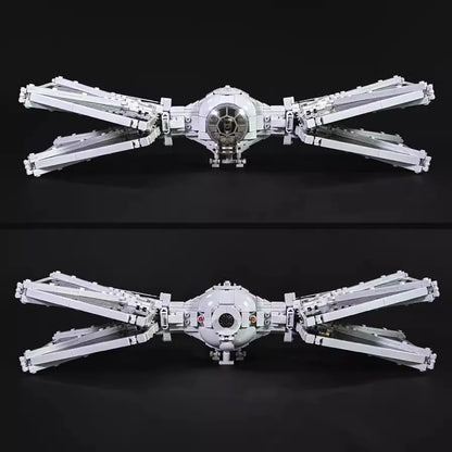 MOC Space Wars Weapon Imperial TIE Fighter Bomber Spaceship Sets Building Blocks Kid Toys Boys Christmas Gift