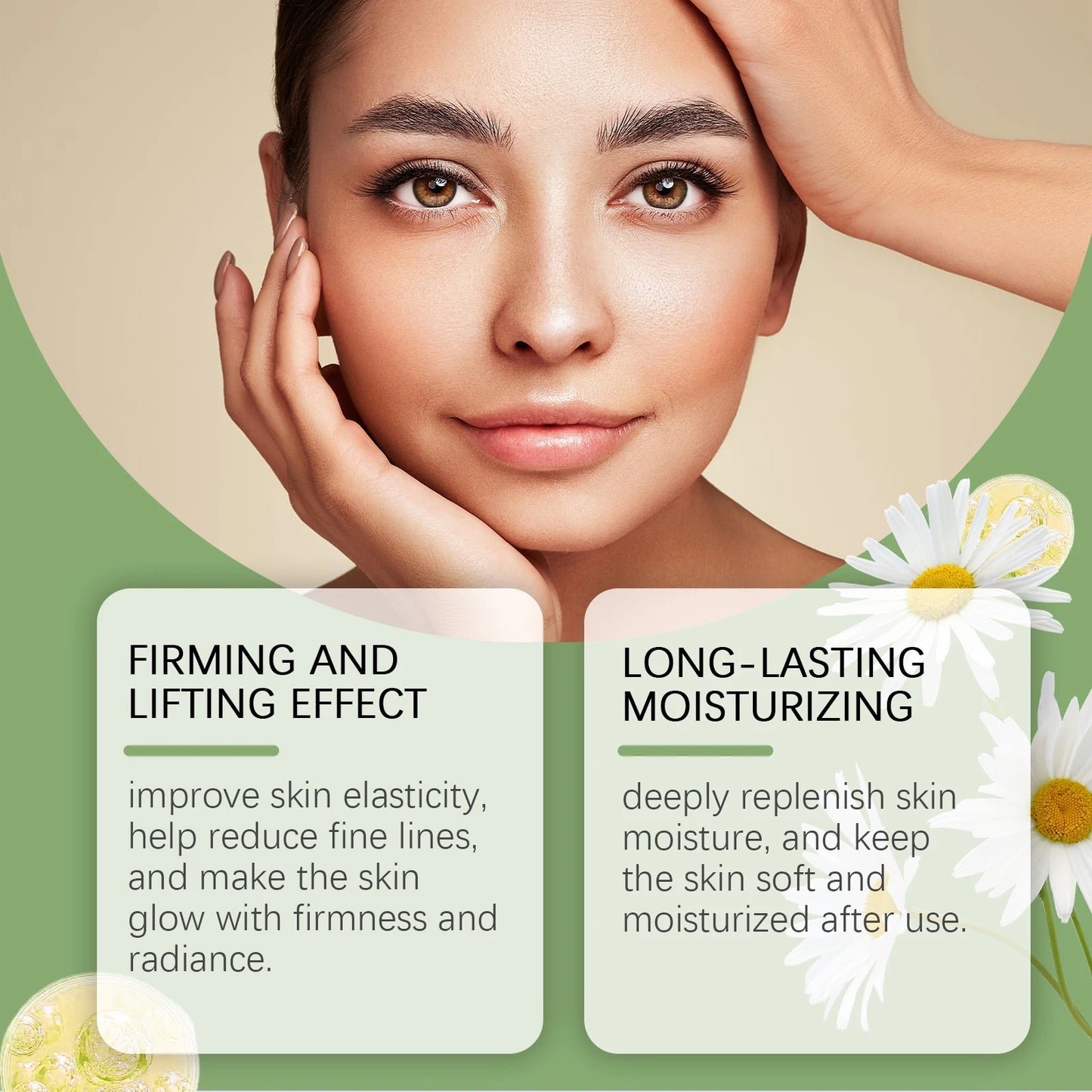 OUHOE Elastin Boost Hyper - Lift Serum: Firm, Moisturize, Soothe, All Skin Types, Anti - aging, Quick Absorption