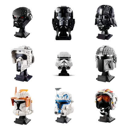 In Stock 75274 75276 The Mandalorian Darth Vader Luke Skywalker TIE Fighter Pilot Building Blocks Bricks Christmas Gifts For Kid
