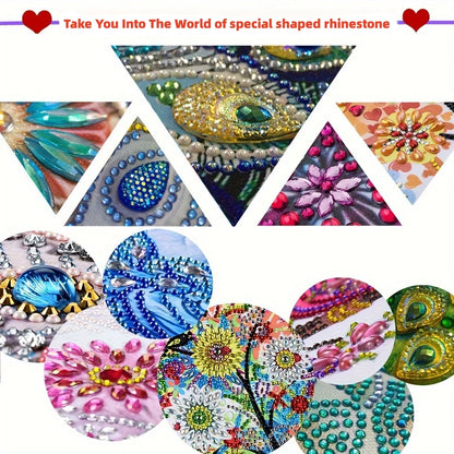 1 piece/set DIY Christmas Diamond Art Tissue holder Acrylic napkin holder Craft Home office table Christmas gift