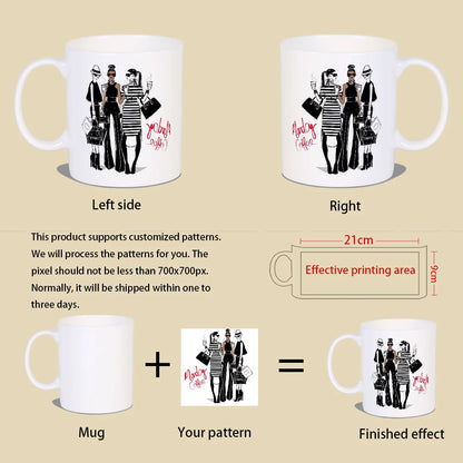 Fun Couples Mug, Girlfriend Mug, Boyfriend Mug, 11 oz Ceramic Coffee, Fun Birthday and Christmas Gift Inspiration