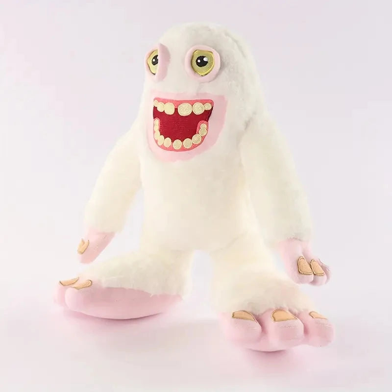 28cm/11.2in Monster Plush Toys Rare Mammott Plushies Funny Horror Game Monster Toys Soft Stuffed Animal Birthday Christmas Gift