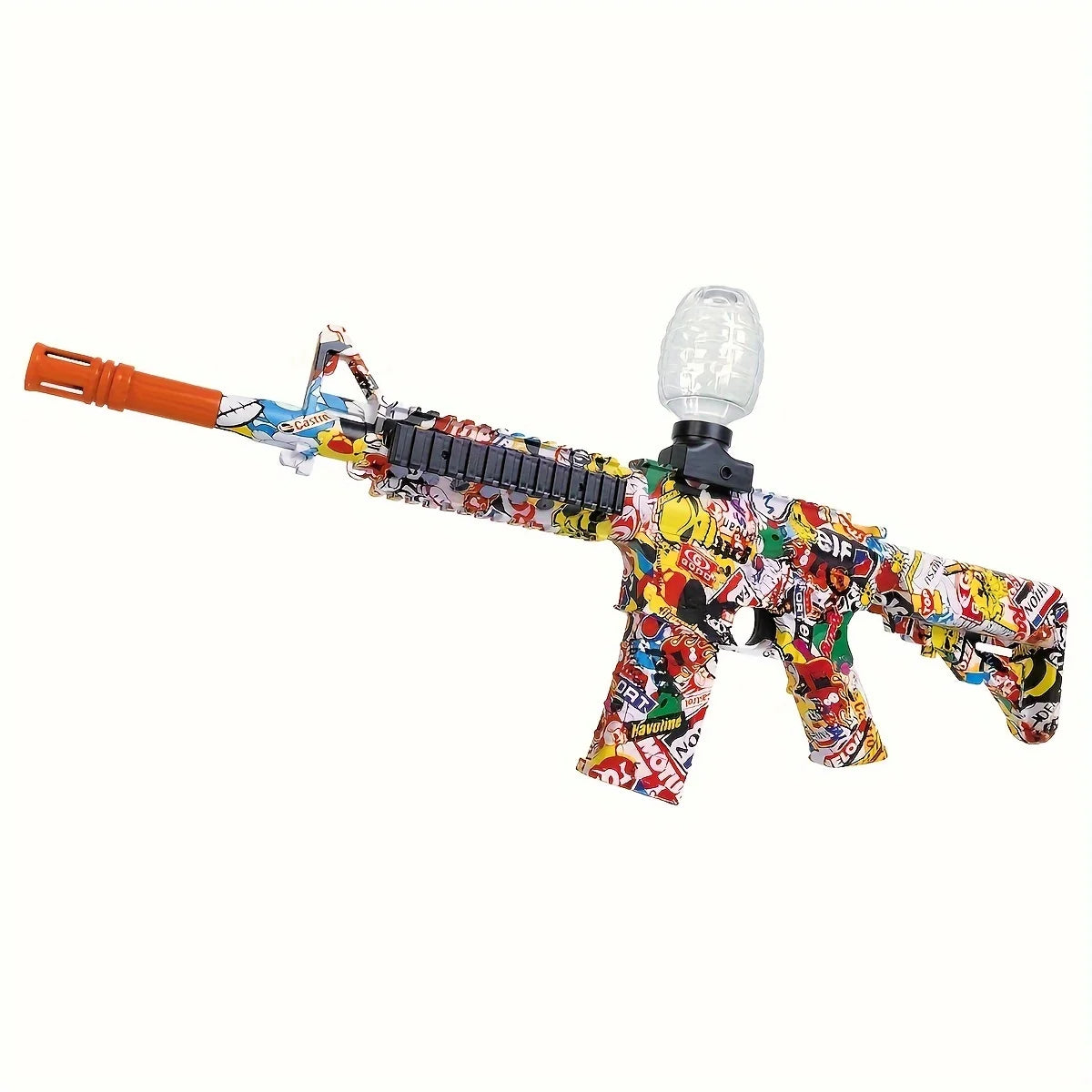 Blaster Electric, M4A1 Blaster, Splatter Ball Gun Full Auto For Summer Outdoor Shooting Game Gift(without bullet)