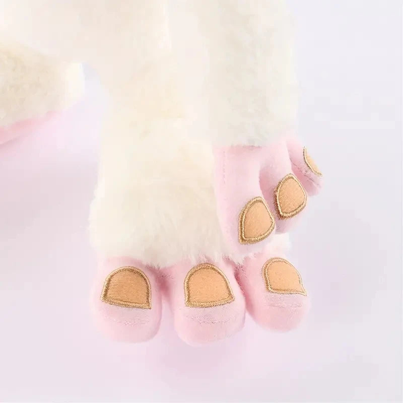 28cm/11.2in Monster Plush Toys Rare Mammott Plushies Funny Horror Game Monster Toys Soft Stuffed Animal Birthday Christmas Gift