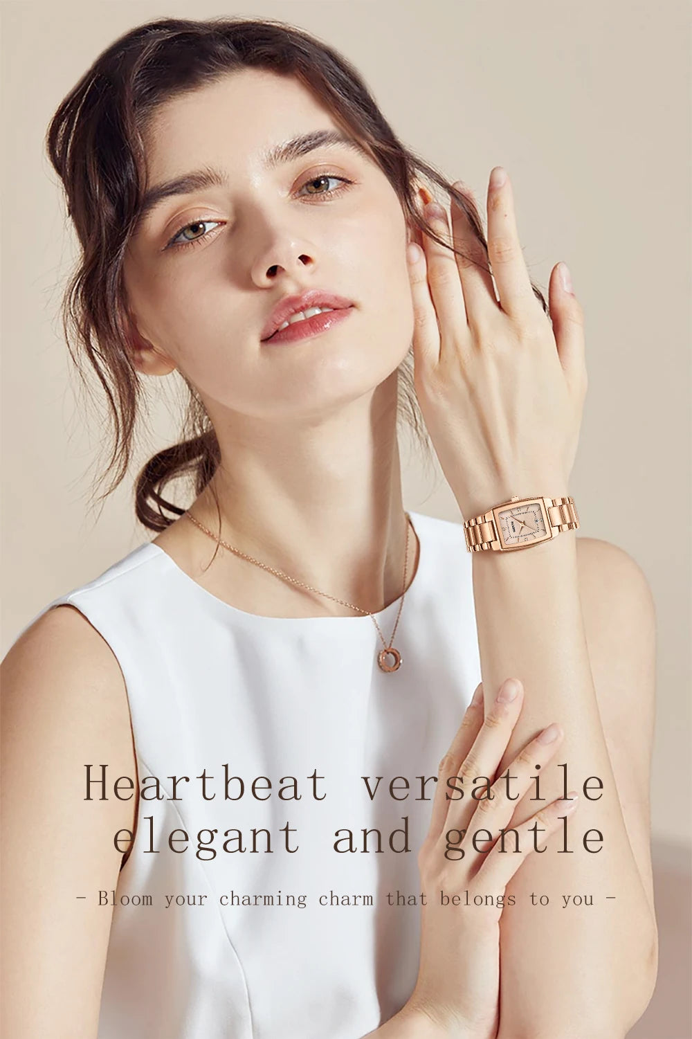 NIBOSI Luxury Ladies Watch Stainless Steel Waterproof Quartz Watch for Woman High Quality Female Clock Elegant Women's Watches