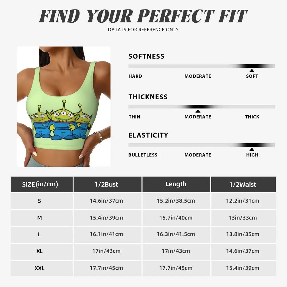 EtherealBe Toy Story Jessie Sports Bra for Women