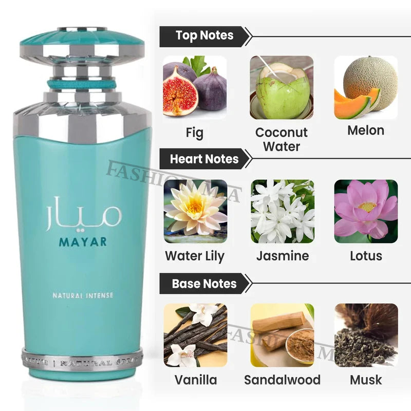 Mayar intense cherry edp arabic perfume for men and women 100 ml by lattafa
