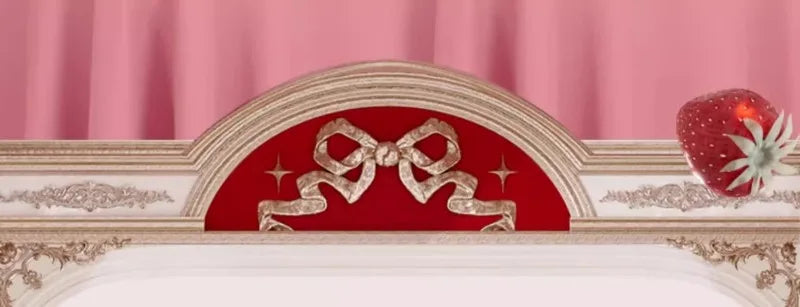 Flowerknows Eau de Parfum The Strawberry Cupid Perfume 1.7 oz / 50ml Lasting Women's Floral Gourmand Perfume for Women for Gifts