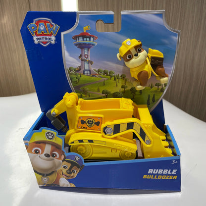 Original Paw Patrol Rex’s Dinosaur Rescue Vehicle with Collectible Action Figure Anime Doll Kids Toy Birthday Christmas Gift